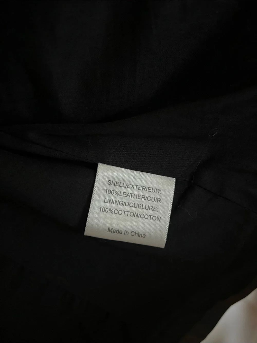 Tory Burch Leather Bomber Jacket